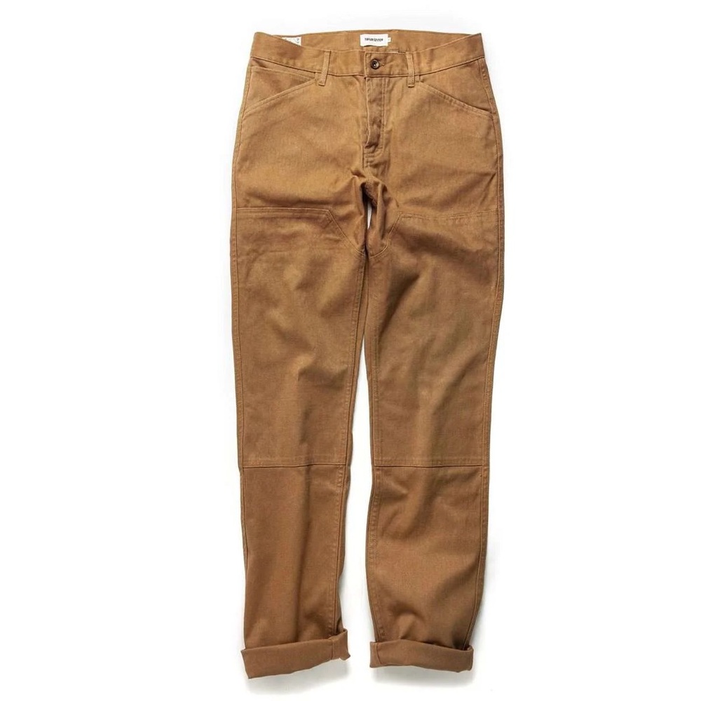 TAYLOR STITCH CHORE PANT | TOBACCO BOSS DUCK